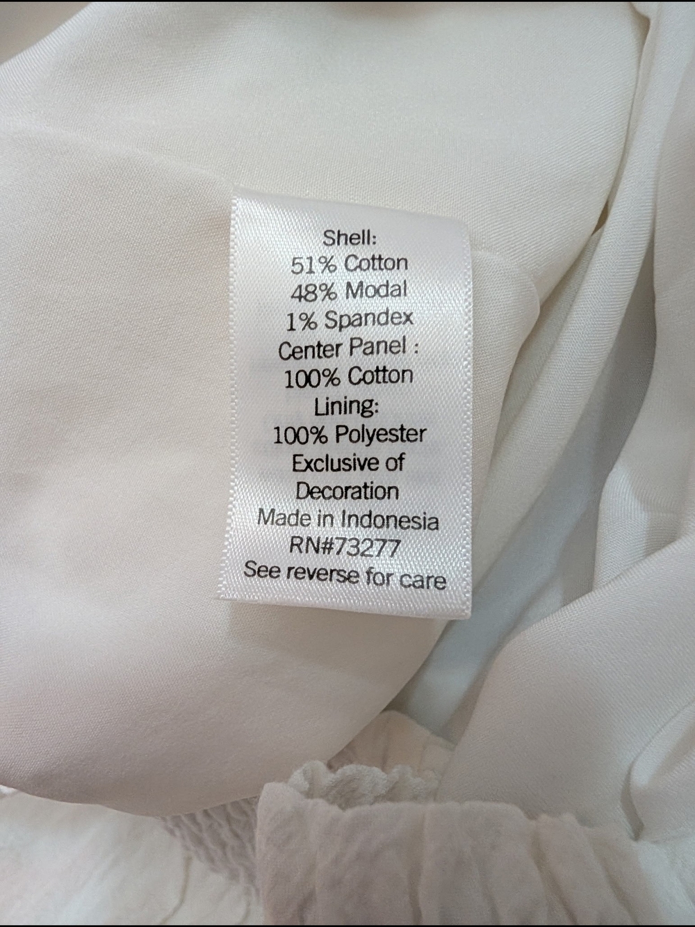 Nine West White Eyelet Tiered Midi Skirt - Picture 4 of 4